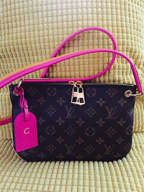 louis vuitton white and pink bag|louis vuitton cross bag pink.